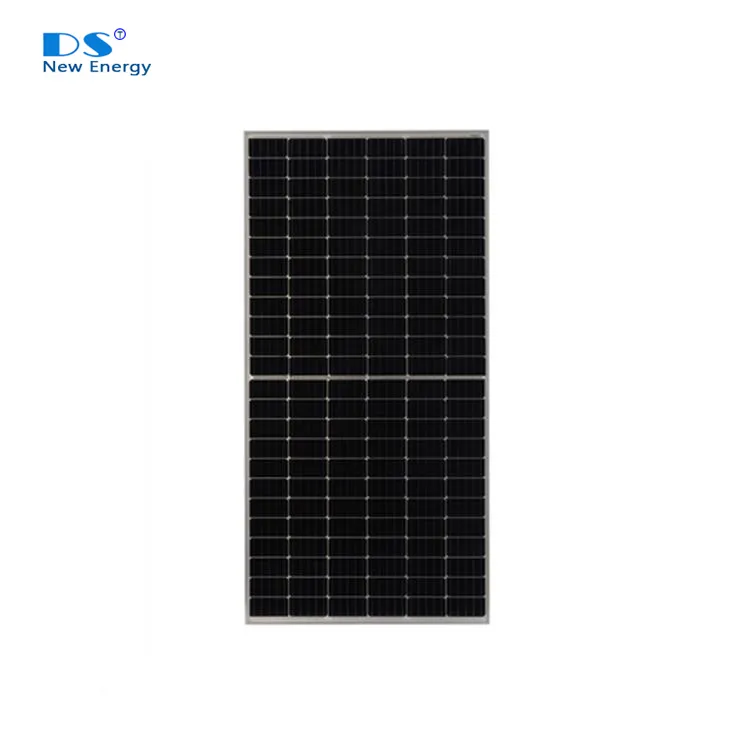 144 Cealla Leath Gearrtha 380W Painéal PV Gréine Mono